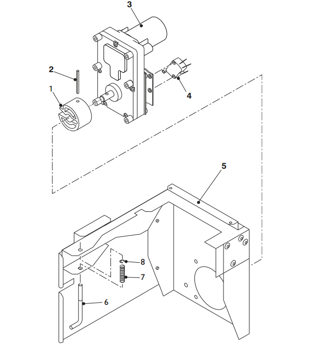 Brewer Motor Assembly